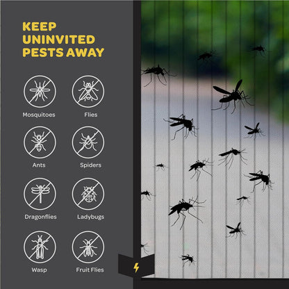 Screen Door Curtain Summer Anti Mosquito Insect
